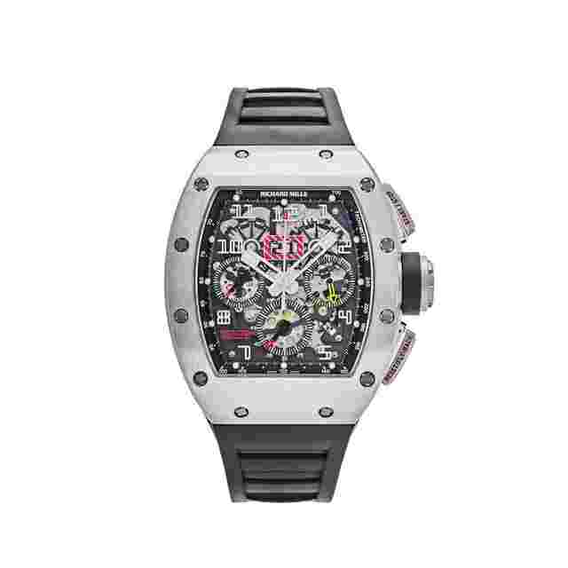 Richard Mille RM 011
                           
                                 Felipe Massa Flyback Chronograph Titanium