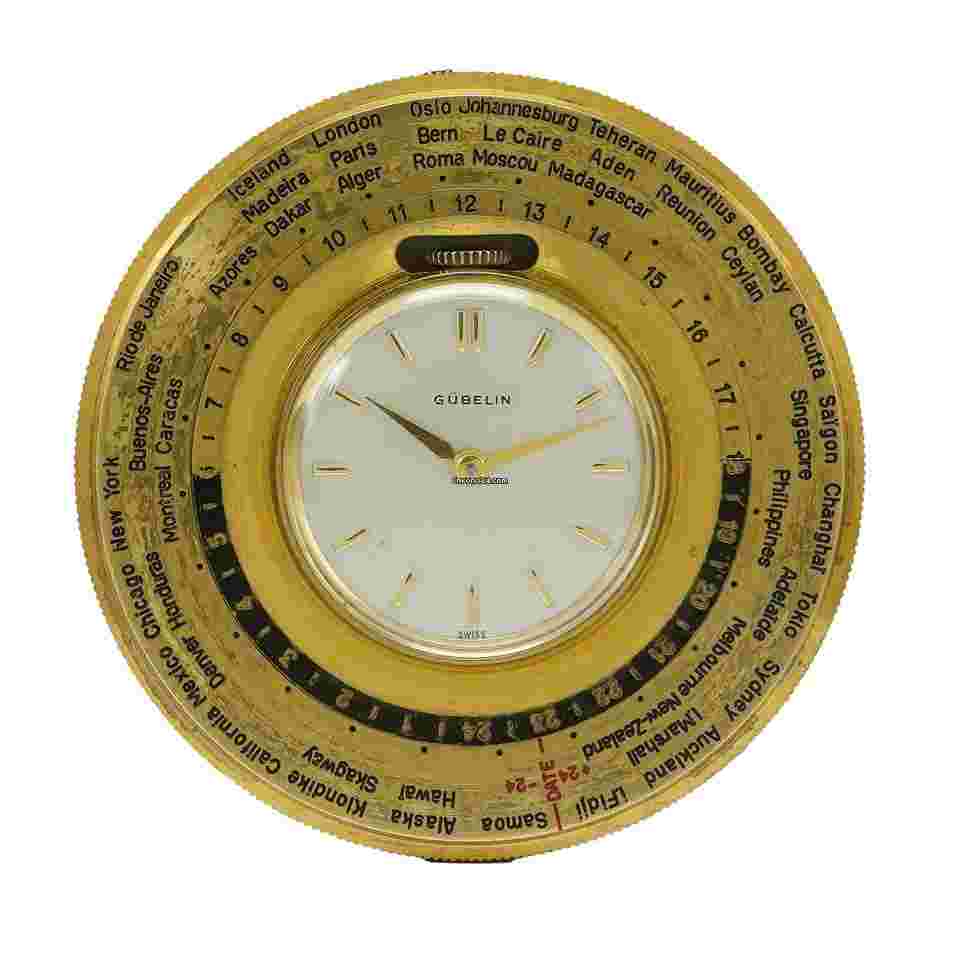 Gübelin
                           
                                 1960 s World Time Watch Vintage - Inventory 4901
