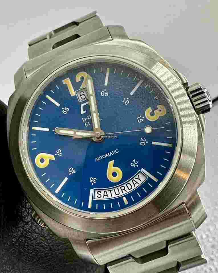 Anonimo
                           
                                 RARE ANONIMO Opera Meccana 2004 Special Edition Deep Blue D-Date Day Date 500m