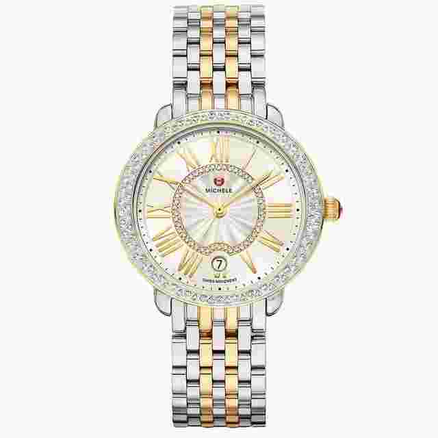 Michele Serein
                           
                                 Mid Two-Tone 36mm Diamond Women's Watch MWW21B000138
