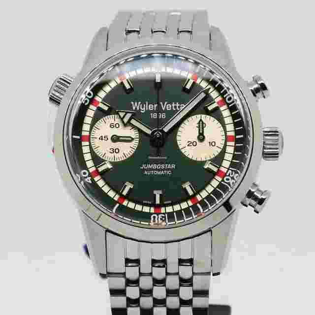 Wyler Vetta
                           
                                 SECONDO POLSO Wyler Vetta Jumbostar Crono 40 mm WV0277