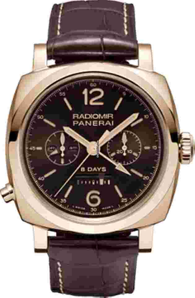 Panerai Radiomir GMT
1940 Chrono Monopulsante 8 Days GMT Oro Rosso 18K Rose Gold Men's Watch