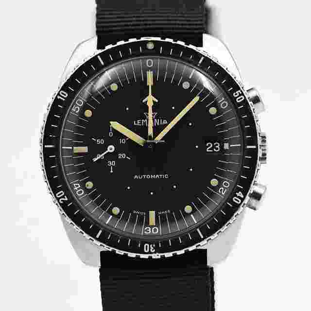 1974 Philip Morris Marlboro/mclaren Ford F1 Lemania Chronograph PVD 5012 Watch