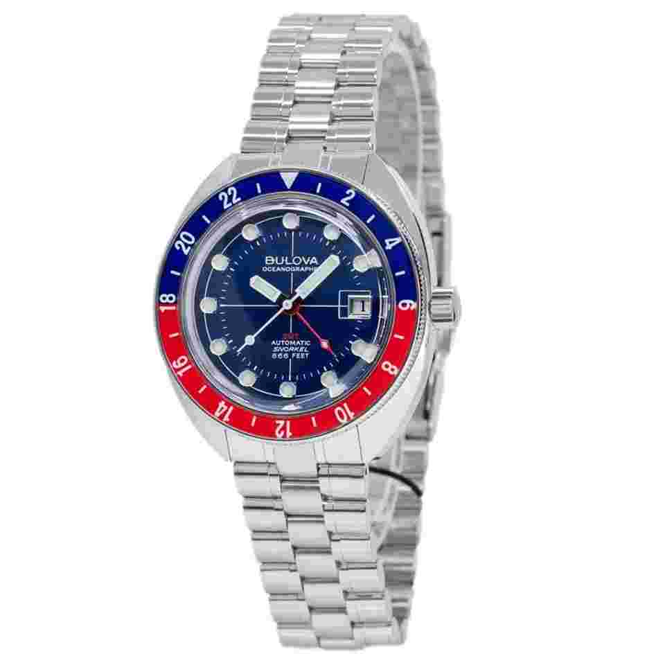 Bulova 96B405 Oceanographer Gmt Automatic Men's Watch