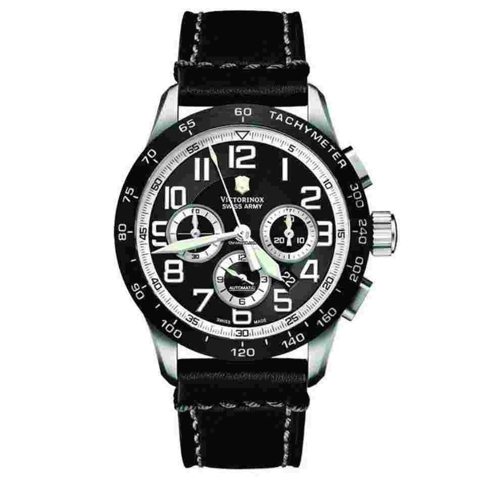 Victorinox Swiss Army AirBoss
                           
                                 241447 AirBoss Chronograph Black Dial Automatic Gent's Watch