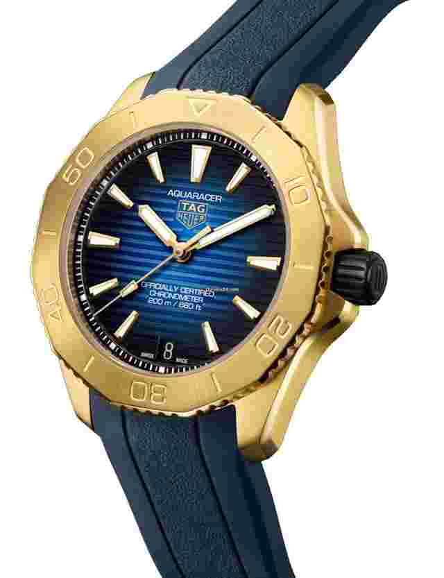 TAG Heuer Aquaracer
                           
                                 Professional 200M 40mm Yellow Gold Mens Watch