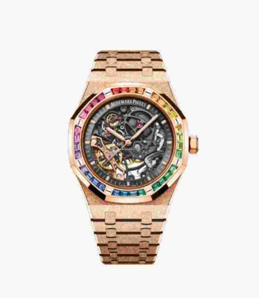 Audemars Piguet Royal Oak Double Balance Wheel Openworked
Frosted Gold Double Balance Wheel