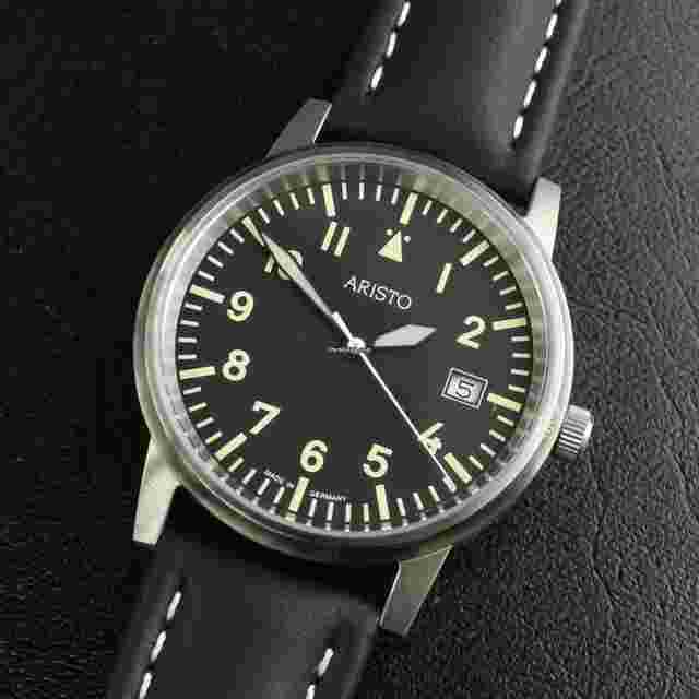Aristo Pilot
                           
                                 German Pilot watch 38mm RONDA715 Swiss quartz
