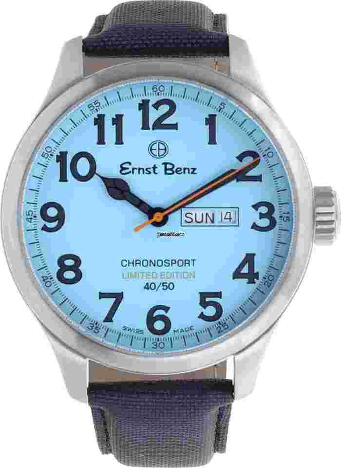 Ernst Benz
                           
                                 Chronosport GC10200/CR1 Stainless Steel 47mm watch