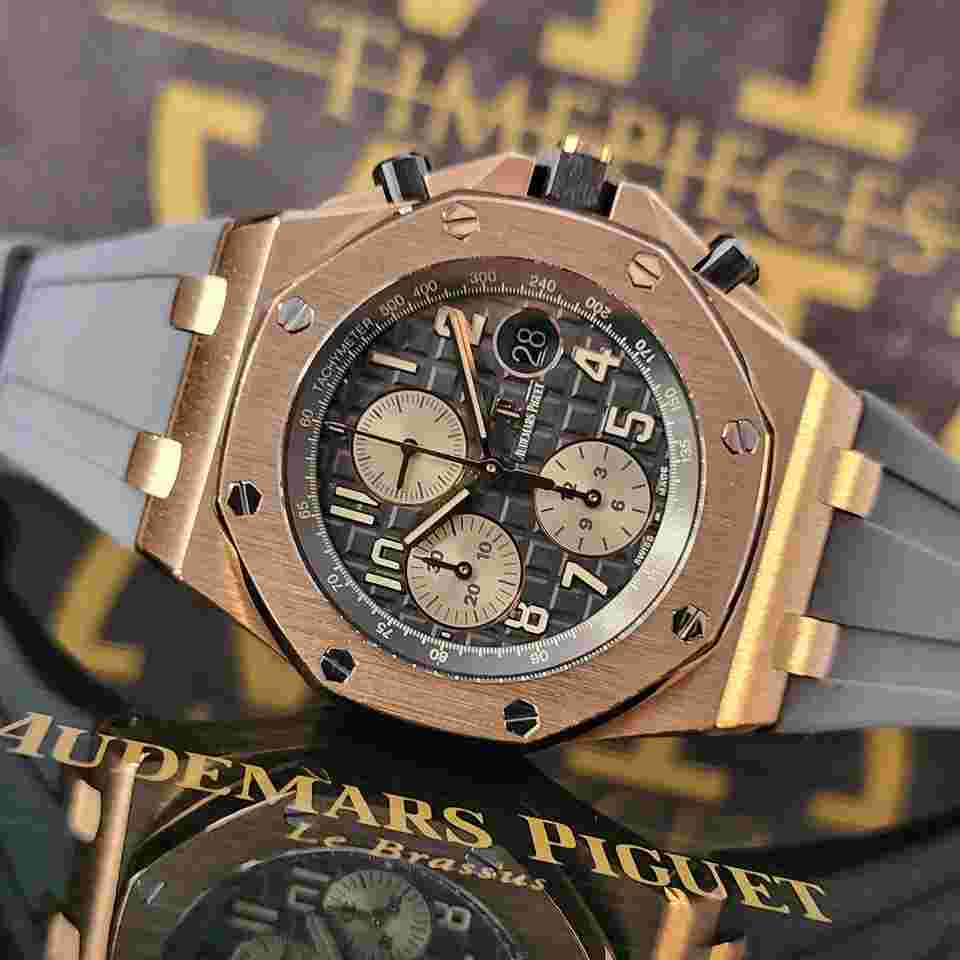 Audemars Piguet Royal Oak Offshore Chronograph
WARRANTY Discontinued Ruthenium B&P