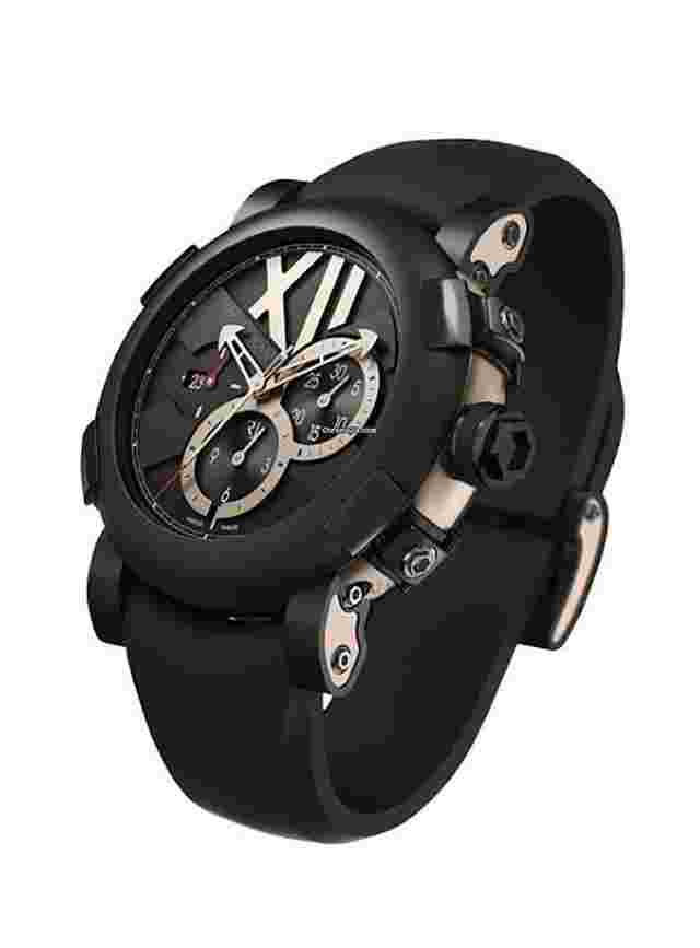 Romain Jerome Titanic-DNA
                           
                                 Chronograph Black Ceramic & Rose Gold Men's Watch
