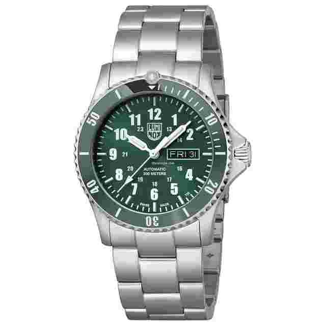 Luminox
                           
                                 Green Ceramic Day Date Stainless Steel 42mm Auto Men's Watch XS.0937