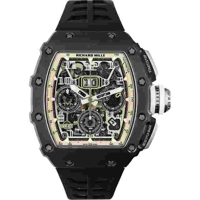 Richard Mille RM 011
                           
                                 RM11-03 Automatic Flyback Chronograph "The Last Black Edition"