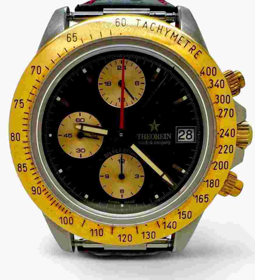 Theorein Silverstone cronografo acciaio e oro Silverstone Cronografo acciaio e oro referenza 3502