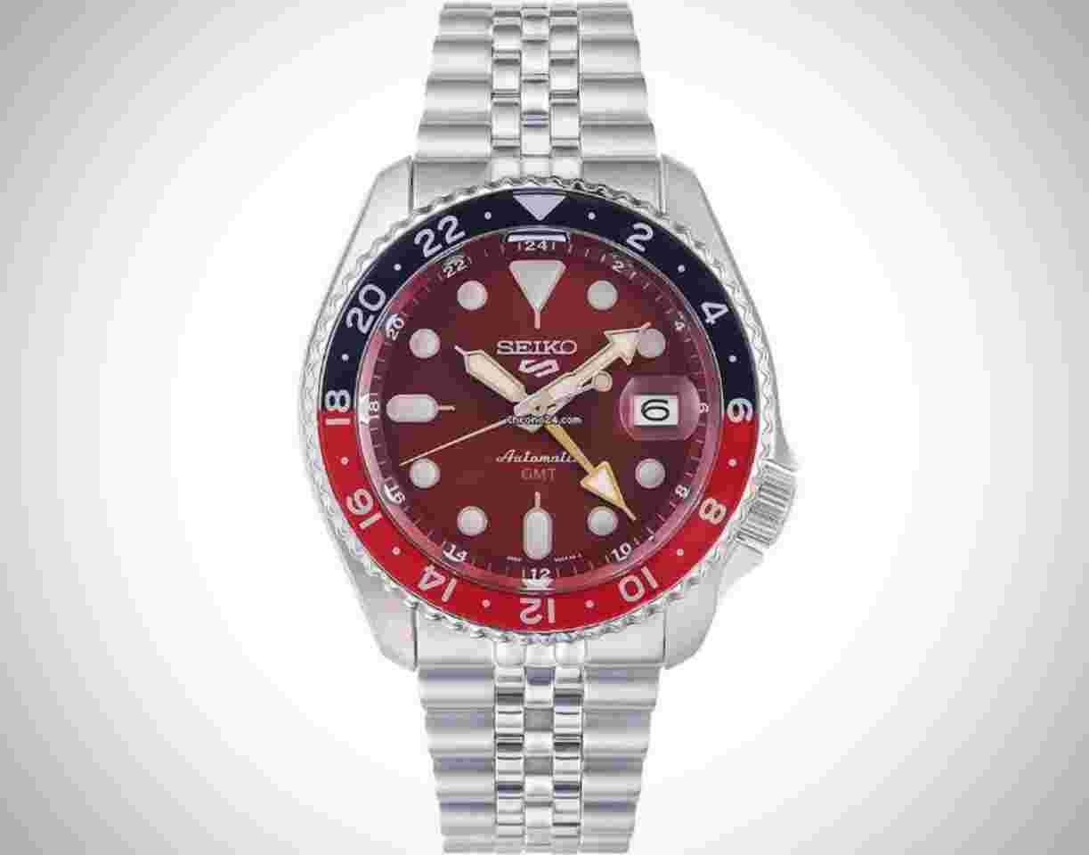 Seiko 5 Sports
                           
                                 GMT PASSION RED 5 Sports | Limited Edition 1000 | Sofort Verfügbar | NEU | 2024