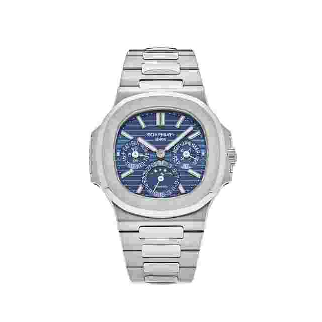 Patek Philippe Nautilus
                           
                                 5740/1G-001 'Tiffany and Co.' Perpetual Calendar Moon Phases White Gold Blue Dial