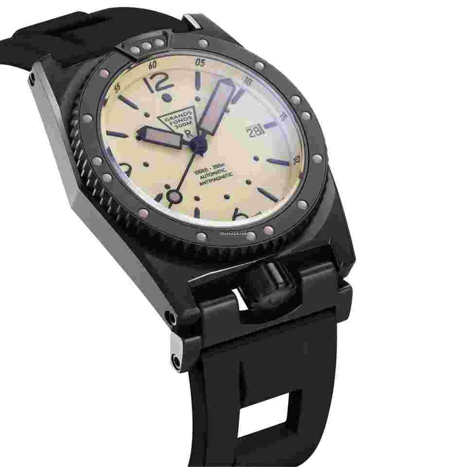 ZRC
                           
                                 GF 300 MN 64 FULL LUM GF41198 - 41.5mm - Rubber Strap - OFFICIAL DEALER