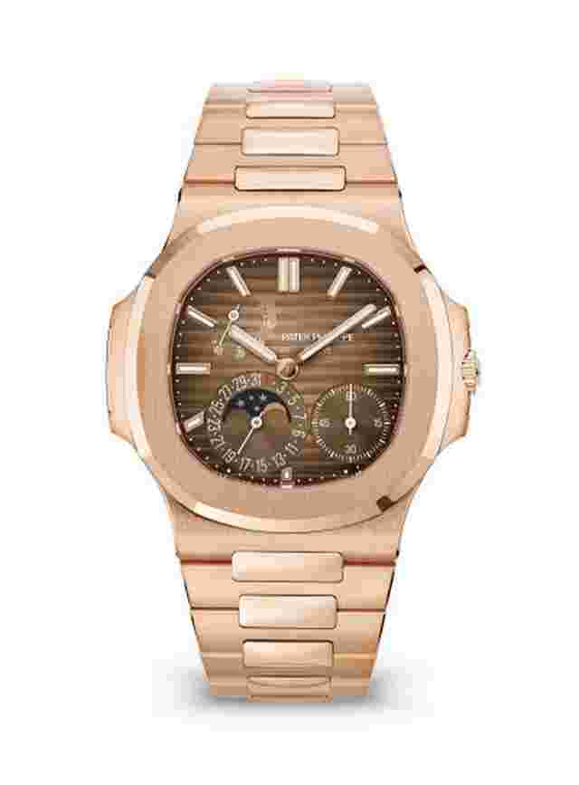Patek Philippe Nautilus
                           
                                 18K Rose Gold Man's Watch