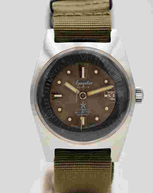 Aquastar
                           
                                 Diver Geneve Automatic 200m Ref-1701 Stainless Steel Bj-1965