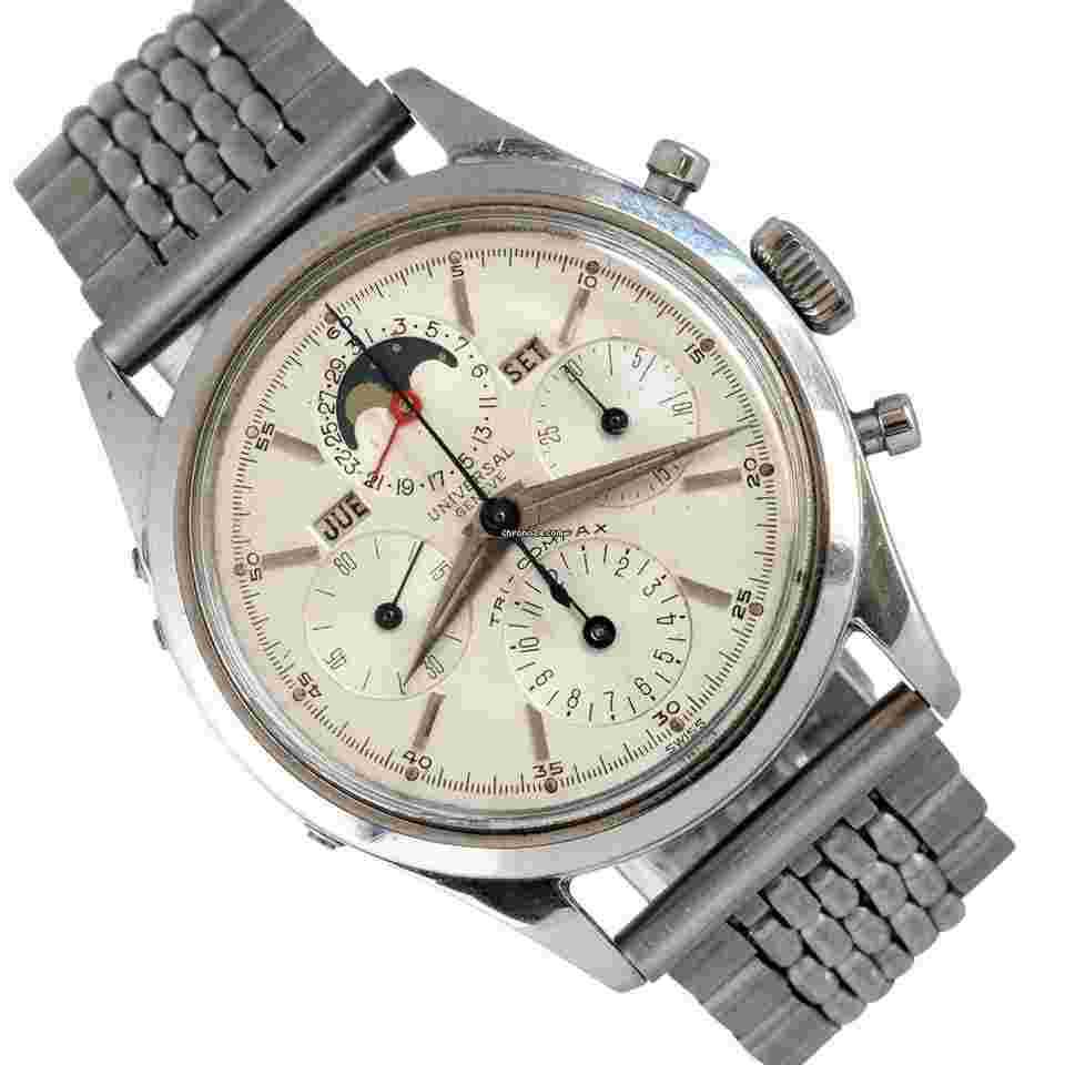 Universal Genève Tri-Compax
                           
                                 Chronograph 22297-3 Tri-Compax full calendar Moonphase TOP Condition 1958's