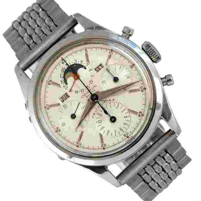 Universal Genève Tri-Compax
                           
                                 Chronograph 22297-3 Tri-Compax full calendar Moonphase TOP Condition 1958's