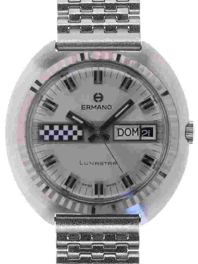 Ermano Lunastar NOS Stainless Steel 1970s 