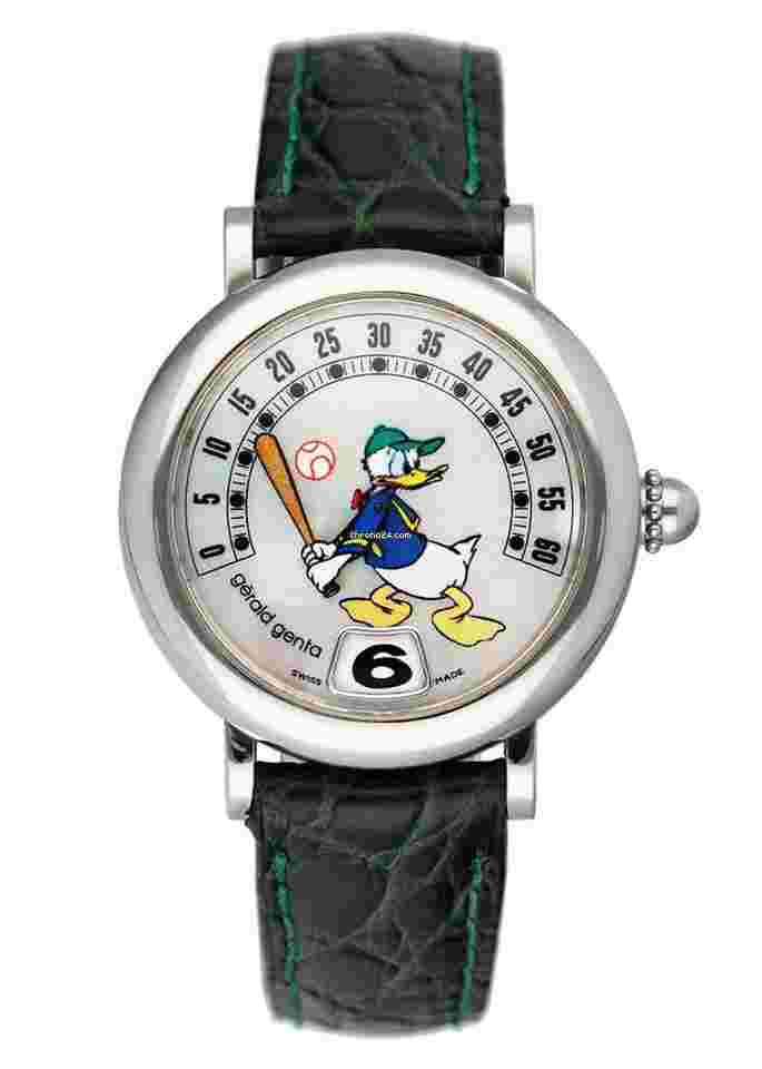 Gérald Genta
                           
                                 Retro Disney G.3612 Donald Duck MOP Dial Watch