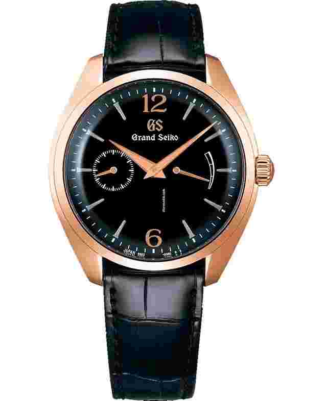 Grand Seiko Elegance Collection
                           
                                 Limited Edition Elegance Rose Gold Black Dial NEW UNWORN FULL SET SBGK004