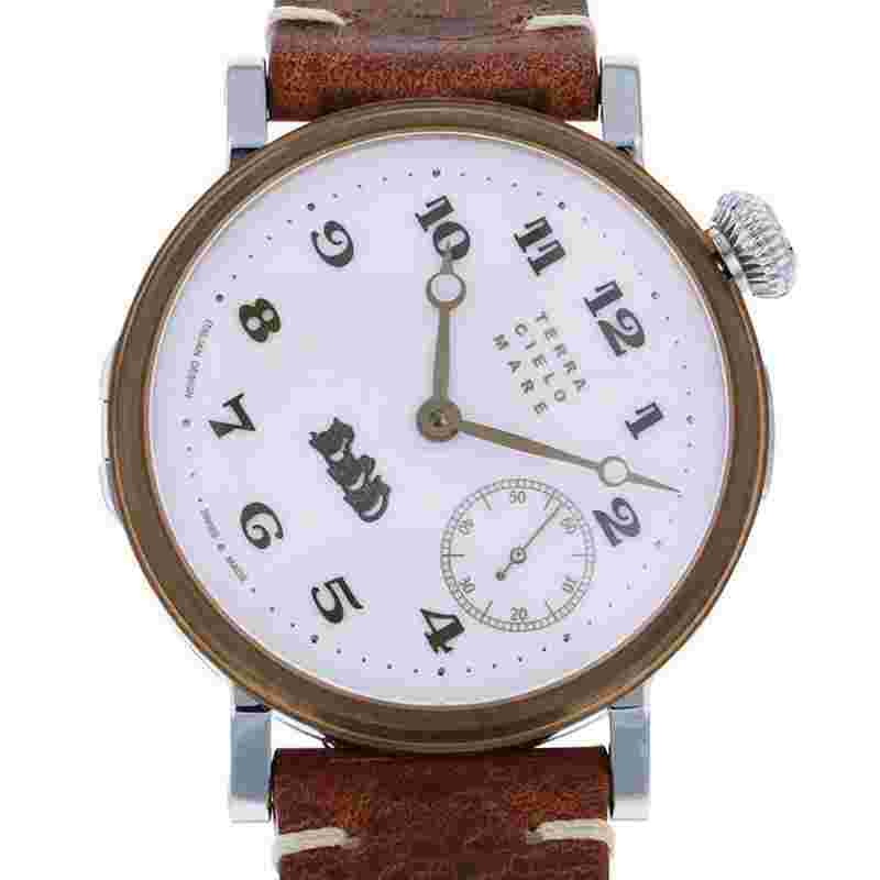 Terra Cielo Mare TC7045ACB2PA Manual winding Steel Very good