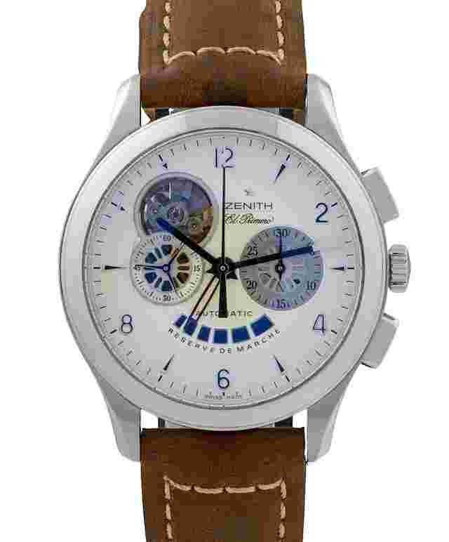 Zenith El Primero
                           
                                 Class El Primero T Open 40mm White Dial