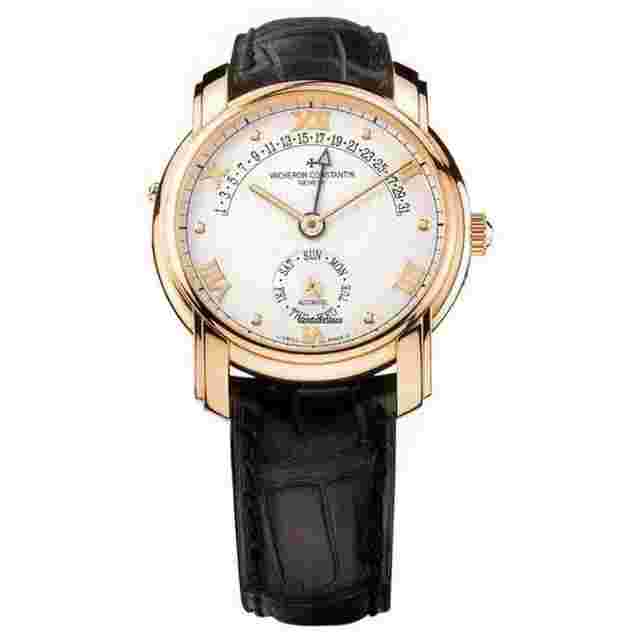 Vacheron Constantin Patrimony
                           
                                 31-Day Retrograding Calendar 18K Rose Gold Men's Watch
