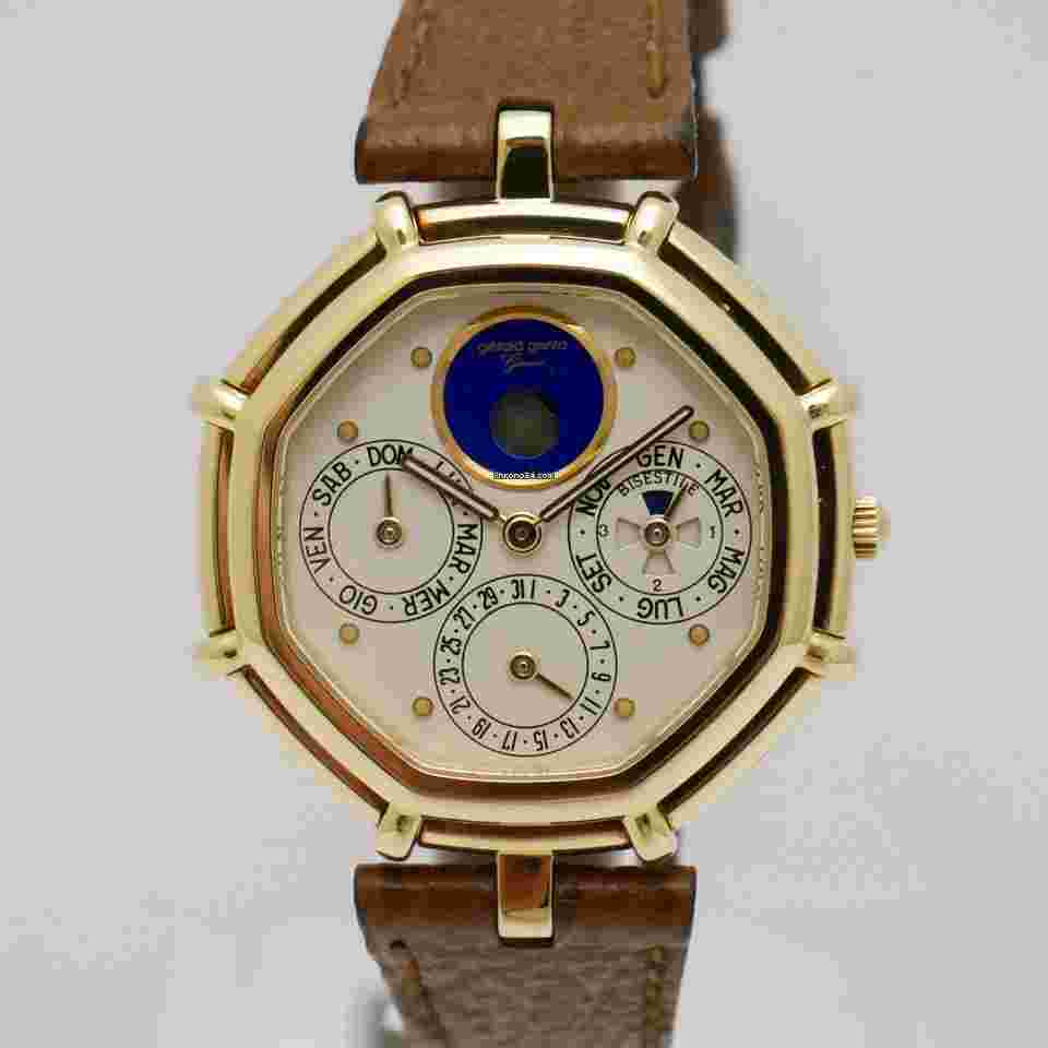 Gérald Genta Success Perpetual Calendar Full set and serviced.