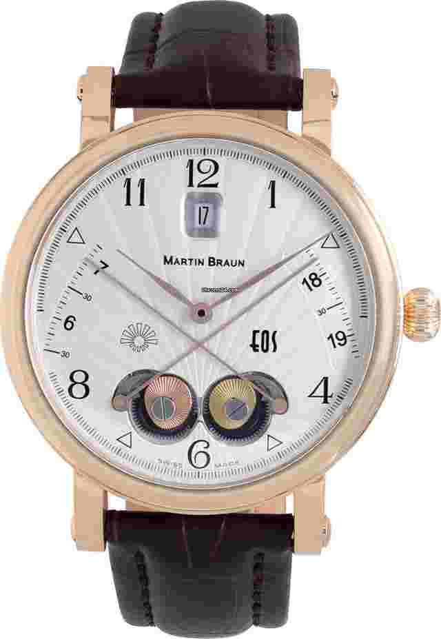 Martin Braun
                           
                                 EOS EOS 42/S 18k rose gold 42mm watch