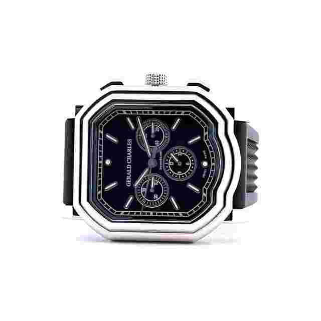 Gerald Charles
                           
                                 MAESTRO GC3.0-A CHRONOGRAPH / like new / Steel / Black / Full Set / 2023