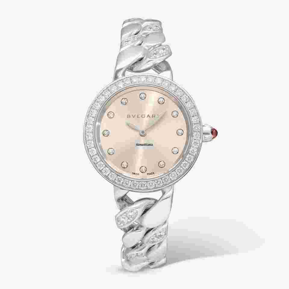 Bulgari
Catene 18K White Gold Silver Soleil Diamond Quartz Ladies Watch
