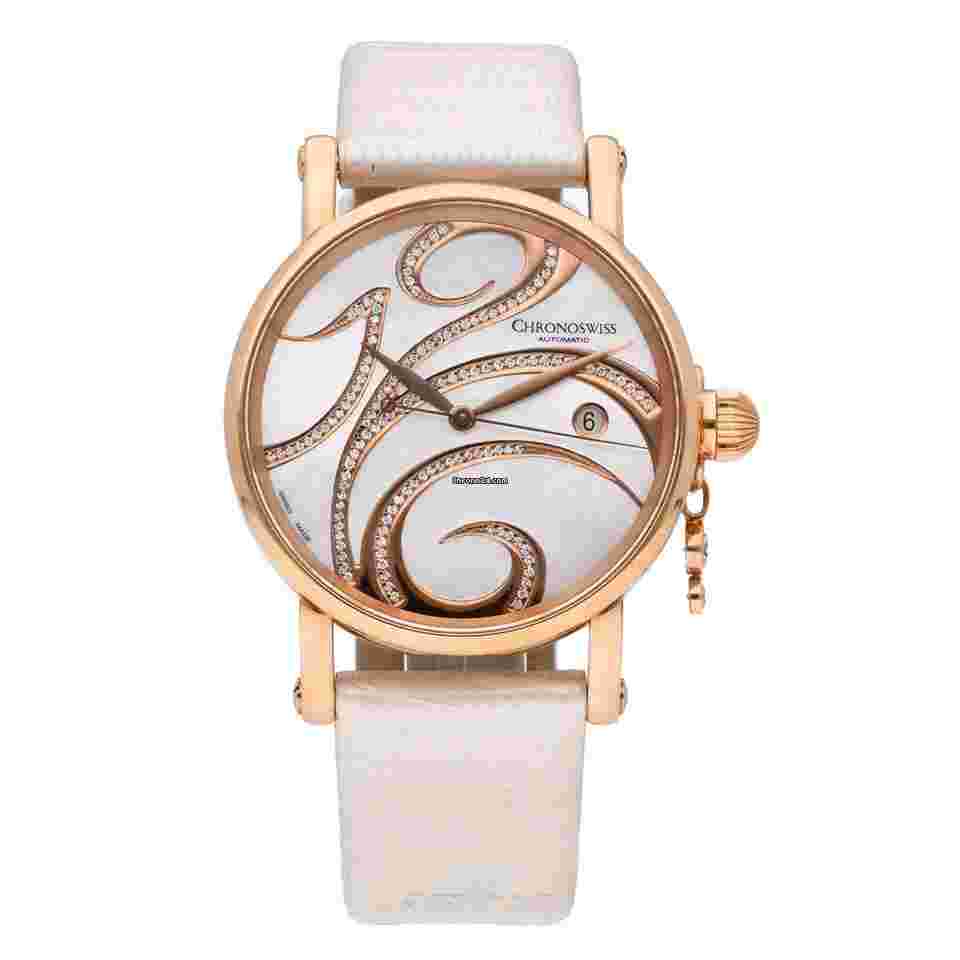 Chronoswiss
Swing 18k Rose Gold MOP Dial 38mm Ladies Watch CH-2821LLR-SW