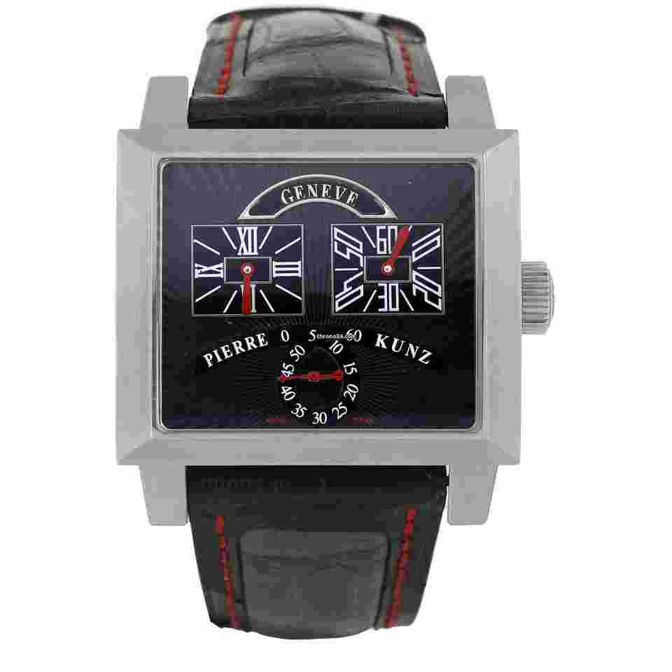 Pierre Kunz
Seconde Virevolante Retrograde Black Dial 43x36mm N018 SVR Full Set