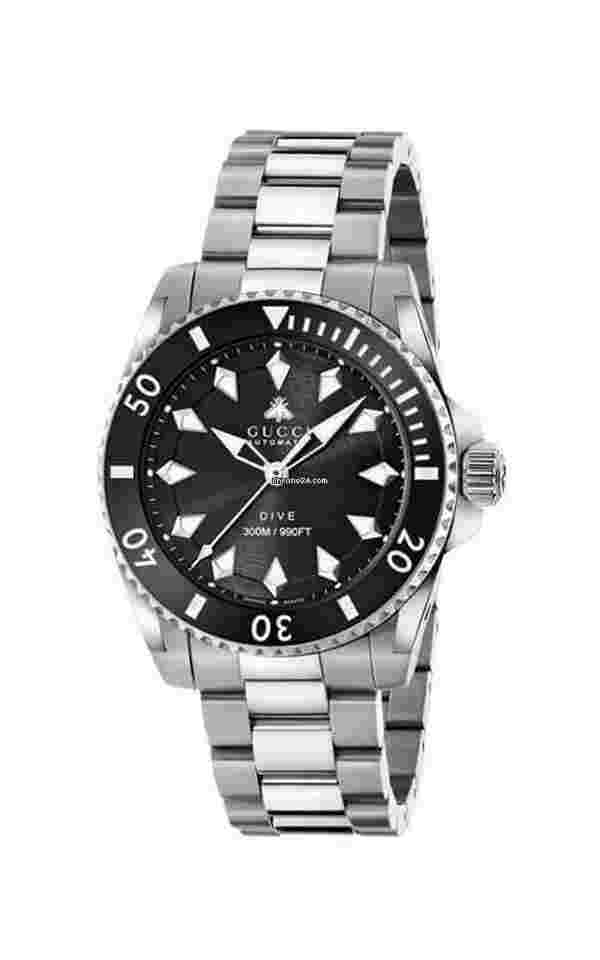 Gucci Dive
                           
                                 Automatic Black 40MM Watch YA136353