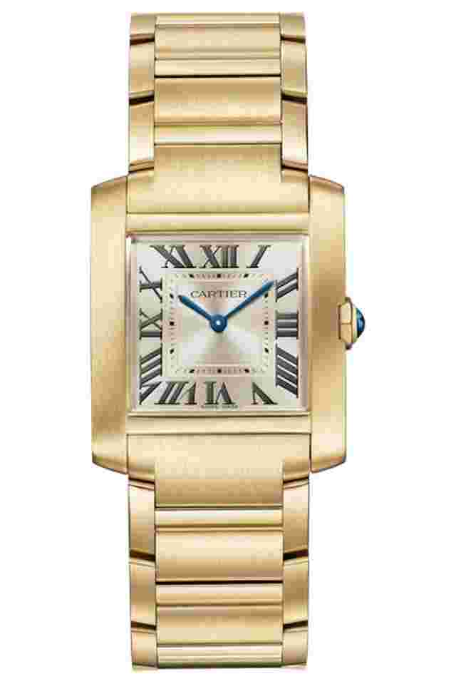 Cartier Tank Française
                           
                                 Medium Model Yellow Gold Ladies Watch