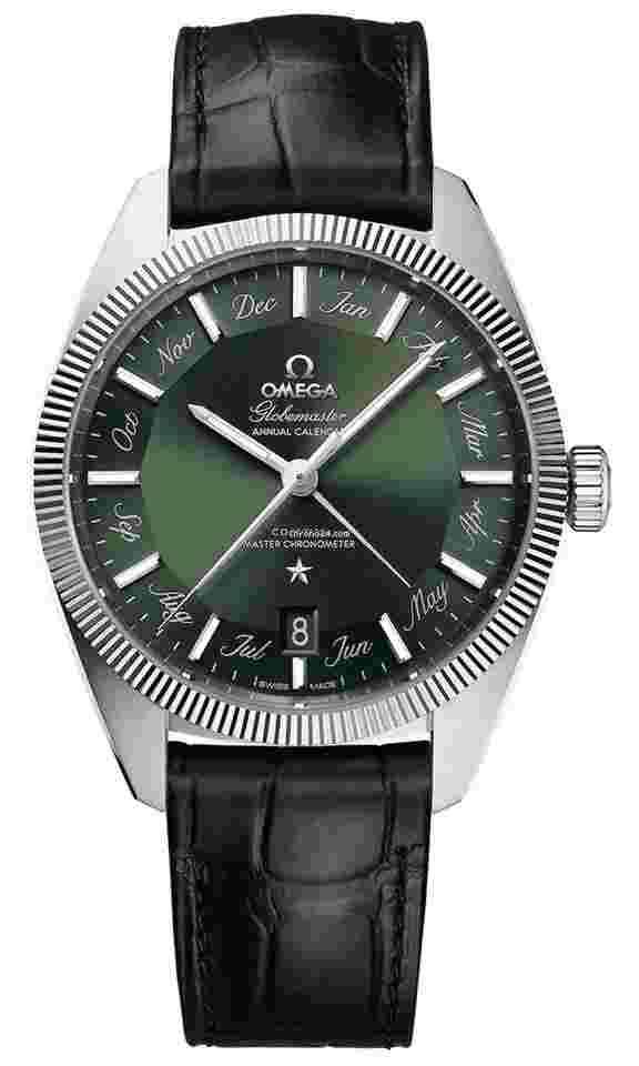 Omega Globemaster
                           
                                 Constellation Globemaster Co-Axial Master Chronometer Annual Calendar 41mm Green Men’s Watch 130.33.41.22.10.001