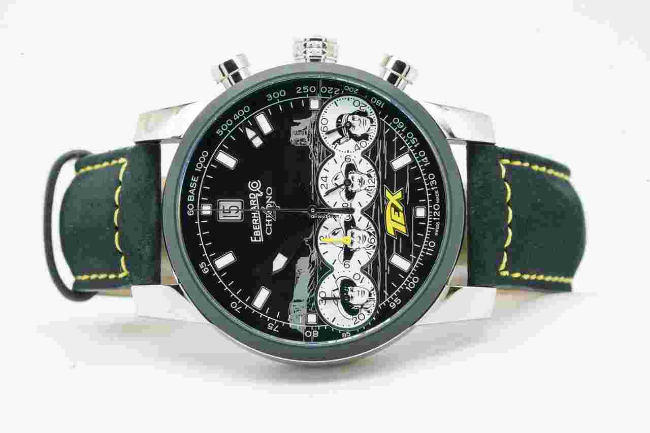 Eberhard & Co. Chrono 4
                           
                                 Pards 31079 Tex Willer Limited Edition xxx/150 42mm Black Dial 2024 9853