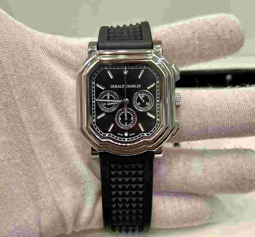 Gerald Charles Maestro 3.0 Chronograph Black NEW 2023