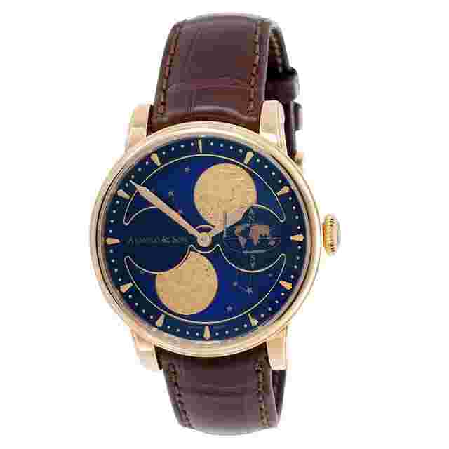 Arnold & Son HM Perpetual Moon
                           
                                 Double Hemisphere Perpetual Moon