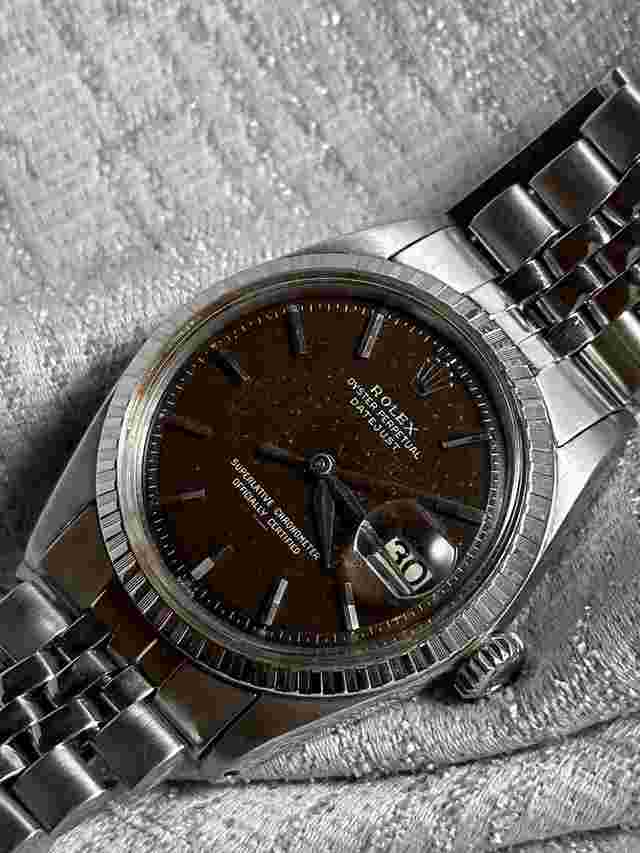 Rolex Datejust 36
                           
                                 rare Dial Gilt tropical Underline beatiful Hands