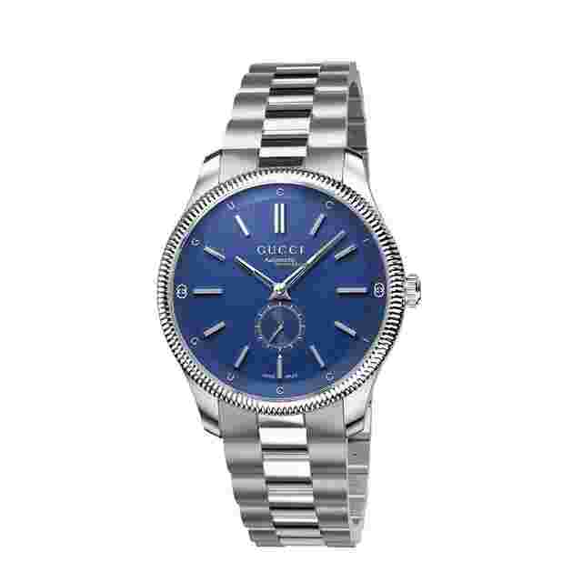 Gucci G-Timeless
                           
                                 Automatic 40mm Blue Dial Watch YA126389