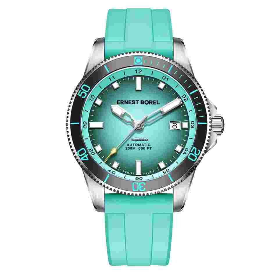 Ernest Borel
                           
                                 6 Hands Date function/Date indication
