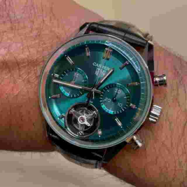 TAG Heuer Carrera
                           
                                 Chronograph TOURBILLON 42 mm - CBS5011.FC6566