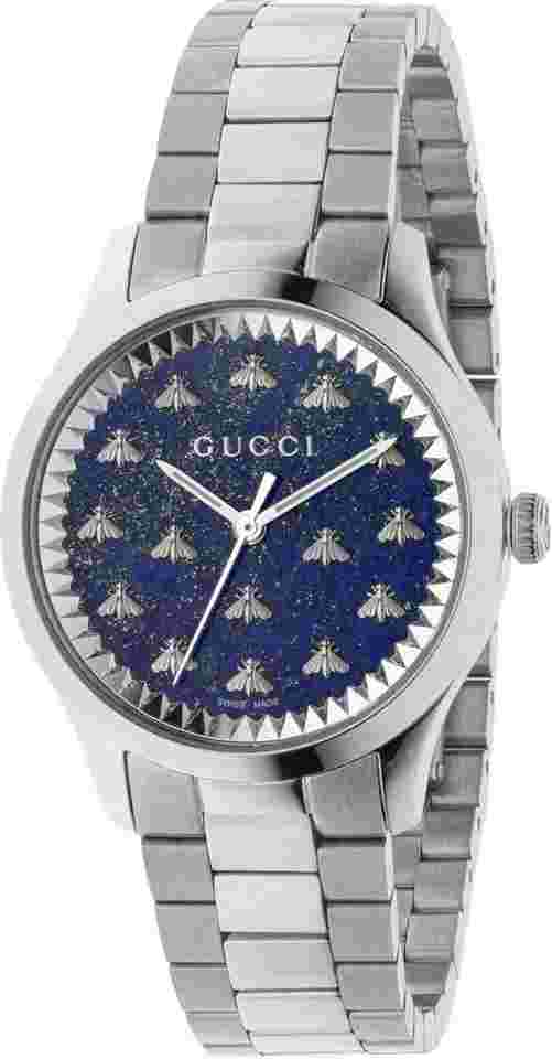 Gucci G-Timeless
Blue Lapiz & Bee Motif Women's Watch YA1265043