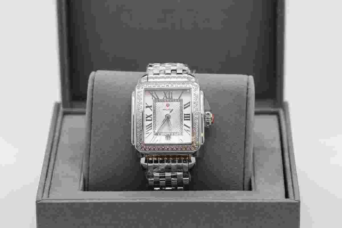 Michele Deco
                           
                                 Madison Diamond Dial Stainless Steel Laides Watch MWW06T000163