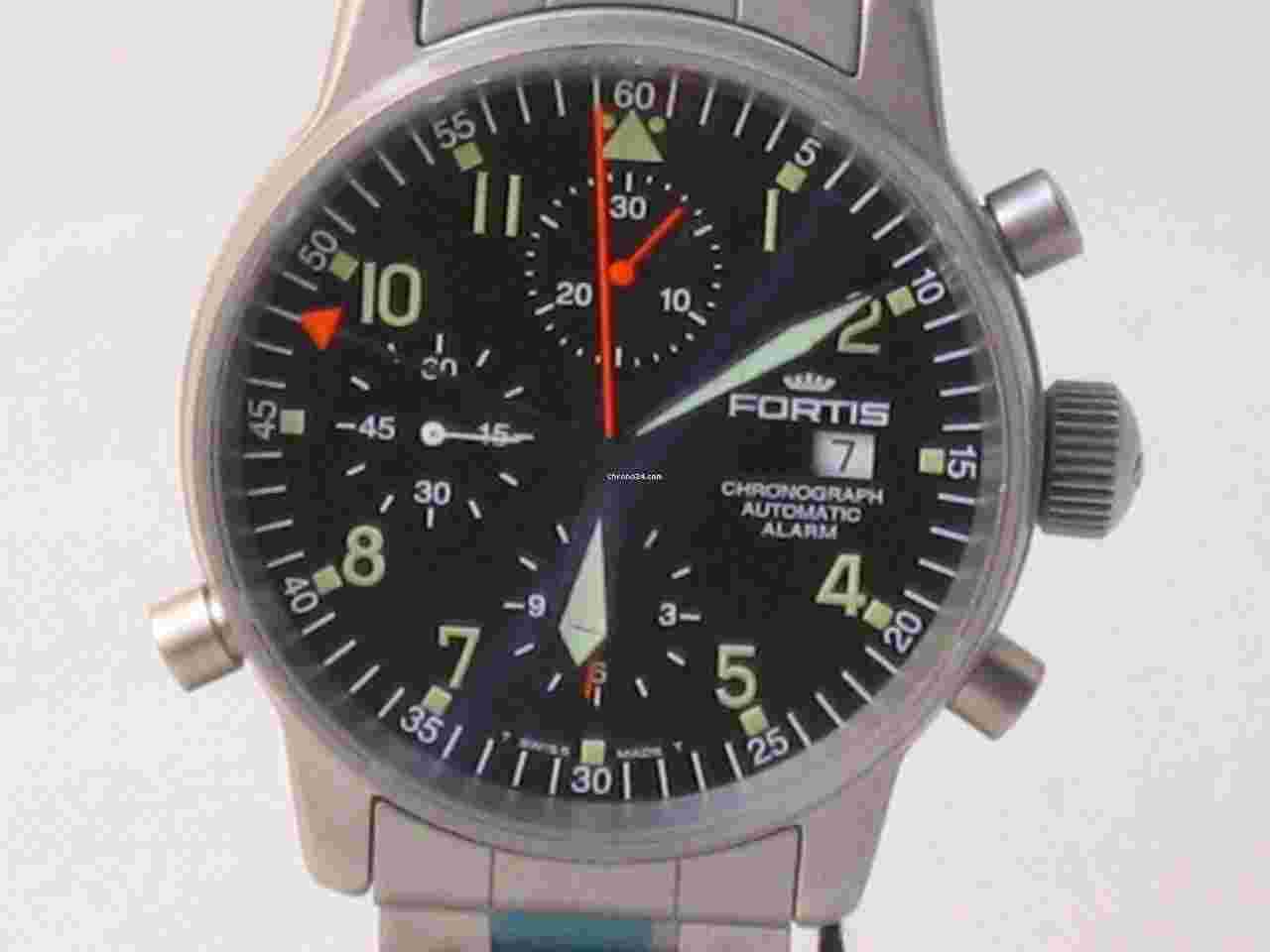 Fortis
                           
                                 Glieger Chronograph Alarme